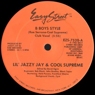 Lil’ Jazzy Jay & Cool Supreme – B Boys Style (melo Da Buzina) | William DJ